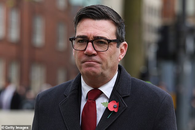 Mr Burnham was previously accused of angling for the top job in the days leading up to the Labour Party Conference earlier in the autumn