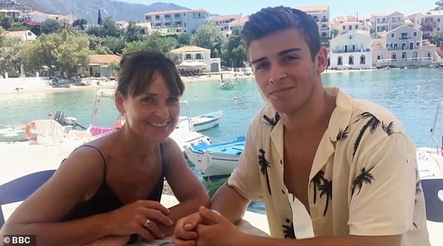 He said: 'She's the most selfless person, that I have ever met, the first thing she did when she came out of hospital was apologise to us for what she has put us through'