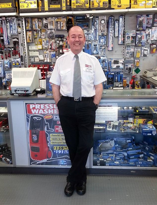 Retired special constable Julian Foulkes was handcuffed on his own doorstep by uniformed officers equipped with batons and pepper spray