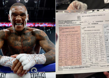 Chris Eubank Jr vs Conor Benn scorecards revealed as fuming fans blast judge for 'worst scoring ever'