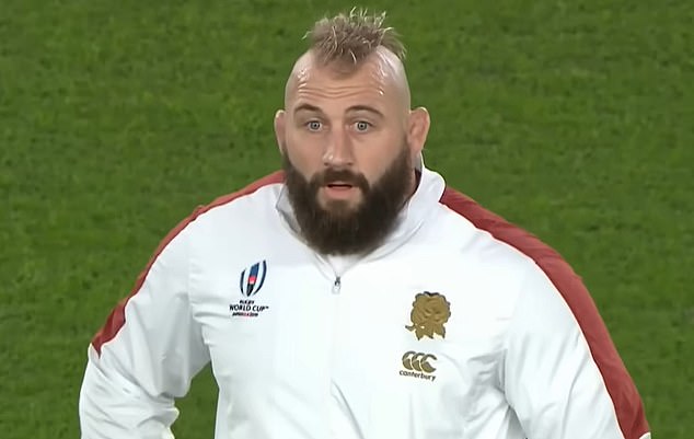 Players receiving the challenge are banned from crossing the halfway line but Marler stood well past the line as he stared down the Haka