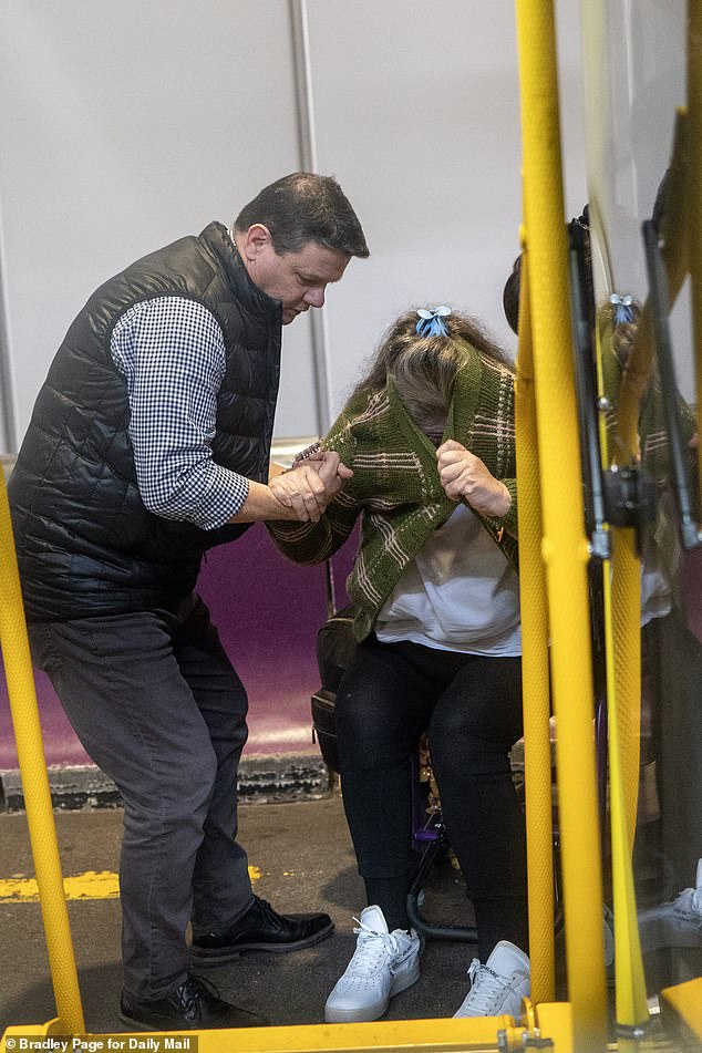 Lindsay Sandiford arriving back into Heathrow airport on Friday November 7
