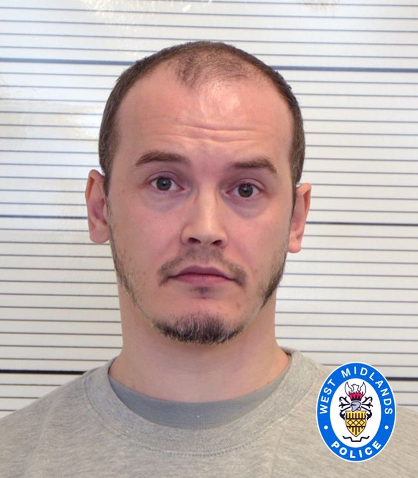 Oliver Lewin in a mugshot for his terrorism conviction.