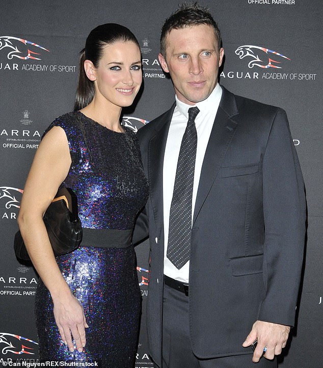 Retired England rugby player Paul Sampson ‘doesn’t have a good word to say’, about his ex-wife (pictured together in 2011) says one source