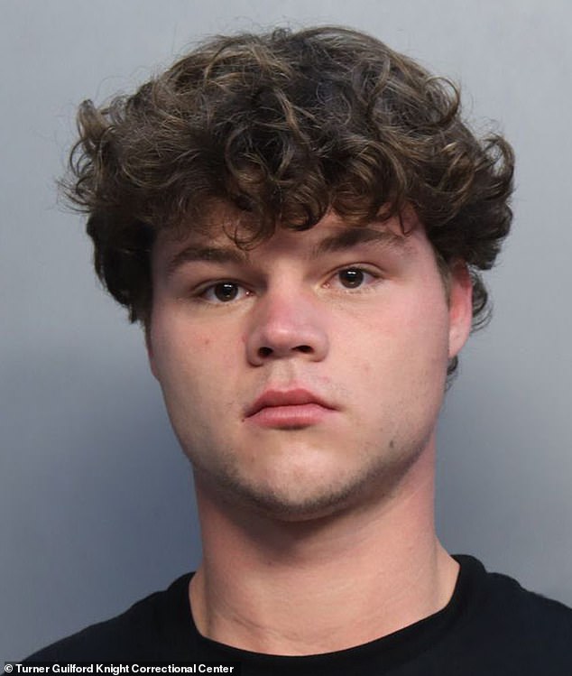 Jack Doherty, 22, was arrested in Miami on Saturday. He was caught with amphetamine, which is an ADHD medication, and marijuana on him