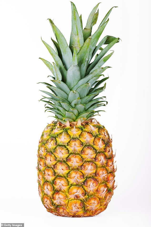 Pineapple contains the enzyme bromelain, which is widely used in whitening toothpastes as it breaks down surface stains on teeth. But the fruit is also acidic – which is bad for tooth enamel – so experts say anyone trying it should rinse with water after eating