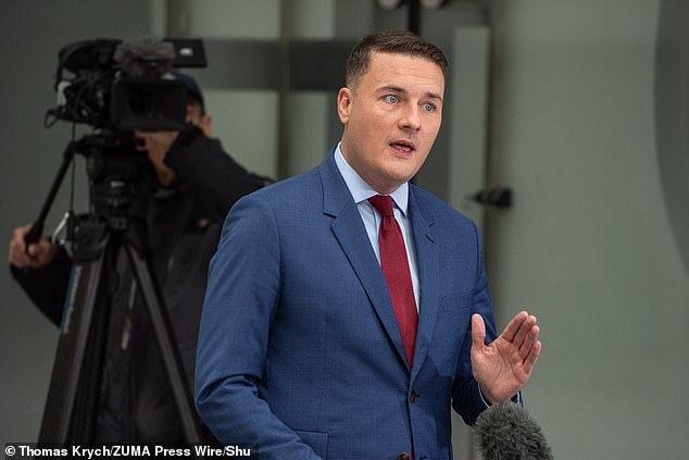 Health secretary Wes Streeting has said the injections are not 'cosmetic' treatments and should only be used by obese people who have failed to shift weight through diet