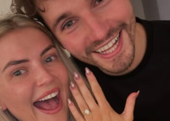Coronation Street star Lucy Fallon ENGAGED to footballer beau Ryan Ledson as star shows off dazzling ring