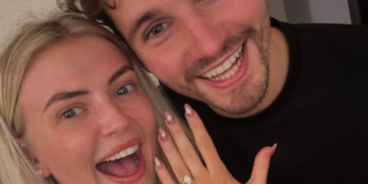 Coronation Street star Lucy Fallon ENGAGED to footballer beau Ryan Ledson as star shows off dazzling ring