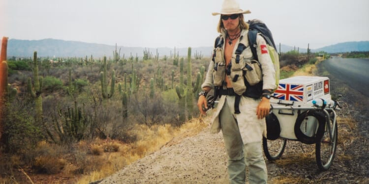 I've walked NON-STOP across world for 27 years