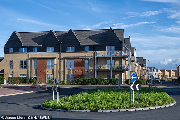 Residents had previously slated the area for being a 'ghost town' and 'soulless' - with more houses being built in phases.