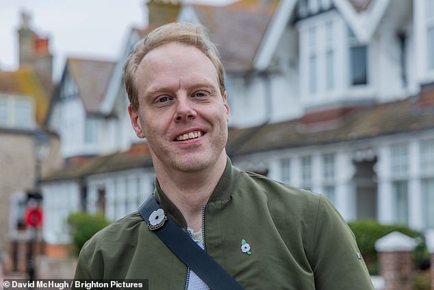 Gareth Tipton, 44, (pictured) was fully supportive of the scheme and said those people who opposed it were being 'insular and fearful'