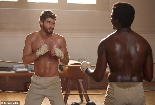 Jolyon (Danny Griffin) and Isaac (Owen Igiehon) star in The Forsytes together