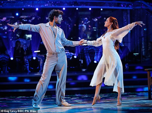 Saturday's show was an emotional one, with George Clarke dedicating his Rhumba with pro partner Alexis Warr to his beloved mum amid her battle with cancer