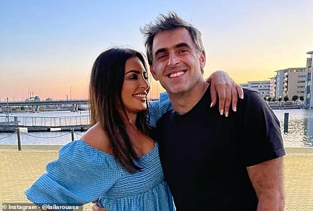 The pair have opted for warmer climes in Dubai, near O'Sullivan's snooker academy in Saudi