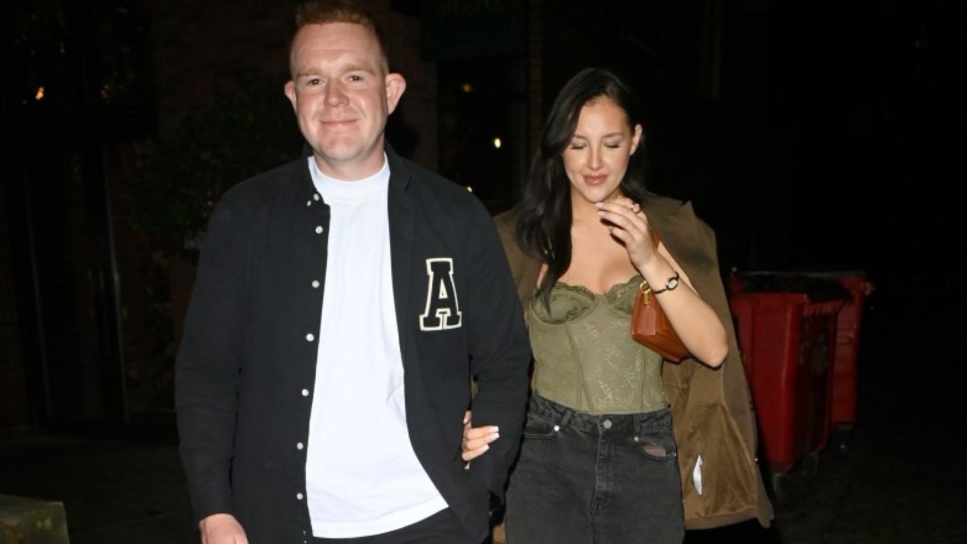 Coronation Street star Colson Smith makes rare appearance with stunning girlfriend at Lucy Fallon's boozy 30th