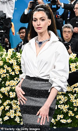 Anne Hathaway shed 25lbs for her role as Fantine in the film adaptation of Les Miserables back in 2012 (pictured in May)