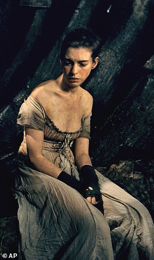 She explained: 'I just had to stop eating for a total of 13 days shooting. I was on a starvation diet to look like I was near death in a film...'