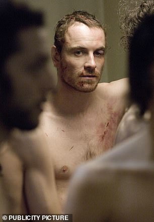 He recalled in an interview: 'I remember looking at myself and thinking, "God, there are bones sticking out here"