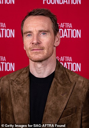 Michael Fassbender lost nearly 40lbs over 10 weeks to play prisoner Bobby Sands who led the 1981 Irish hunger strike (pictured in April)