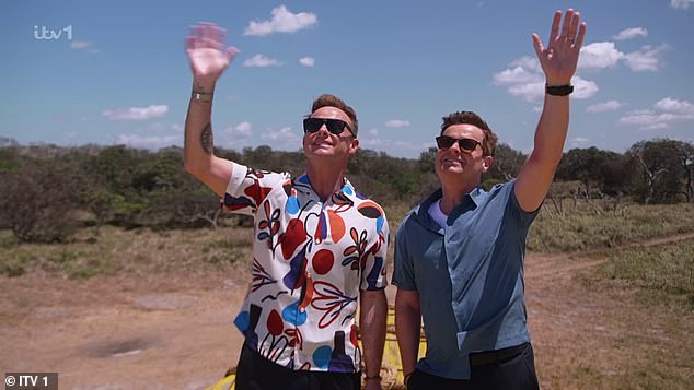 Ant McPartlin, 49, and Declan Donnelly , 50, were once again at the helm of the ITV show and put the celebrities through their paces for the first challenge