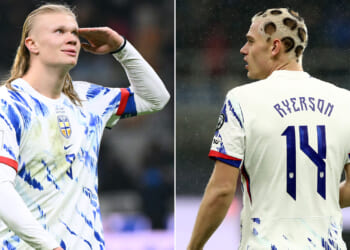 Calls for Erling Haaland to be disqualified from first ever World Cup over Norway team-mate's choice of haircut