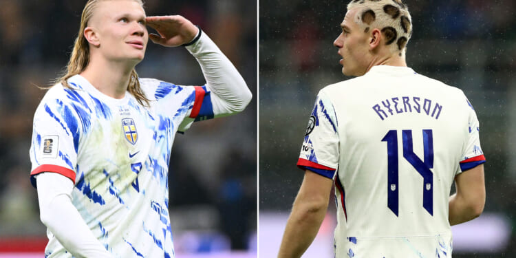 Calls for Erling Haaland to be disqualified from first ever World Cup over Norway team-mate's choice of haircut