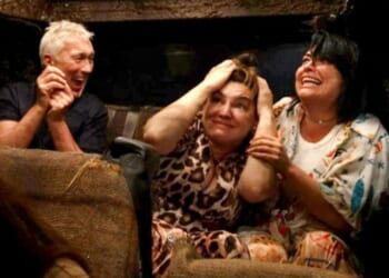 I'm A Celeb star Kelly Brook has 'boobs’ bitten by critters' as stars moan about 'phallic' food