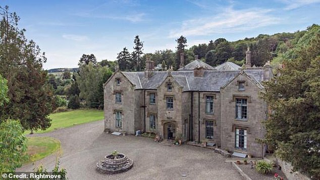 BARGAIN: Newton House dates back to the 18th century and is on the market for £750,000