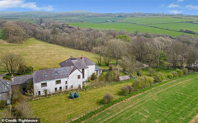 REDUCED: The Welsh country estate of Heathfield Mansion has seen its price drop