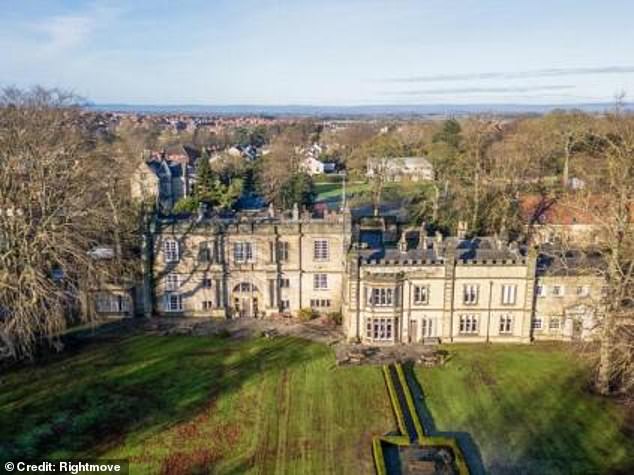 REDUCED: The Old Lodge in Malton has seen its price drop from £2.15million over this year