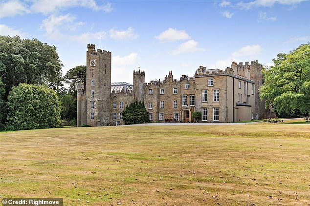 BARGAIN: The Gyrn Castle Estate in Flintshire is being sold for just £2million