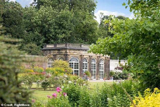 REDUCED: Ripley Castle in Harrogate has been on the market for over a year and is now being marketed at £7.5million