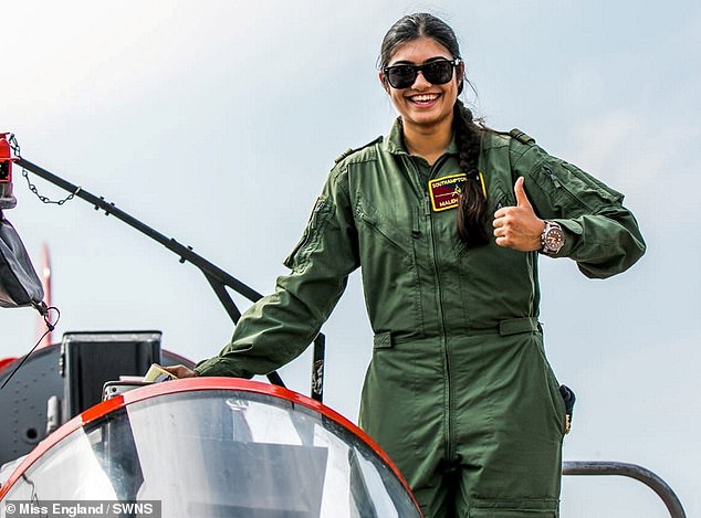 She already has a Master's degree in Spacecraft Engineering and got her pilot's licence before being able to drive a car