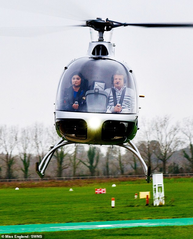 ¿My dream is still to be a commercial pilot and I have over 100 flight hours so I¿m working my way to that too,' she added