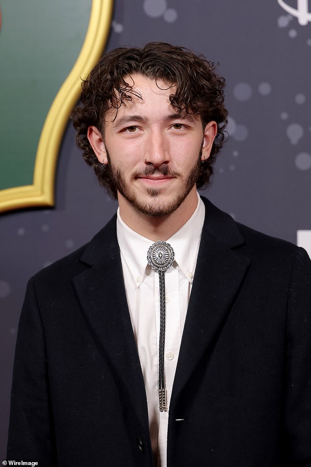 Frankie, 25, is the youngest son of Denise and Paul Kevin Jonas Sr's four children, and was still in school when his siblings were touring the world