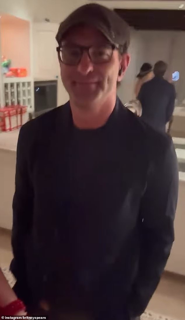 Britney proved there were no hard feelings between the pair as she revealed last year Bryan had joined her on a Mexican getaway over Christmas