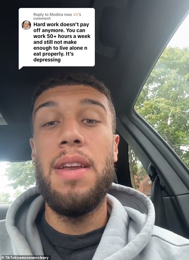 Cam McCleary spoke out the troubles of employment in a video on social media