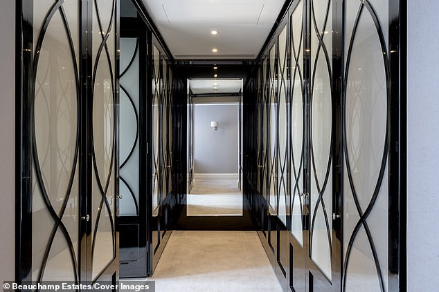 The recent sale marks the first time the property (pictured) has been on the open market since it was bought by Benito Mussolini's fascist government in 1923