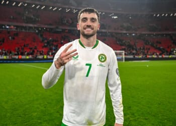 Who is Republic of Ireland striker Troy Parrott?