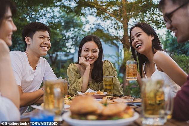 Making healthier food choices may do more than improve overall wellness, it could actually slow the aging process (stock image)