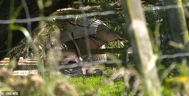 The bodies of a man and two children were recovered from the gutted home on Sunday. The body of a third child is yet to be located