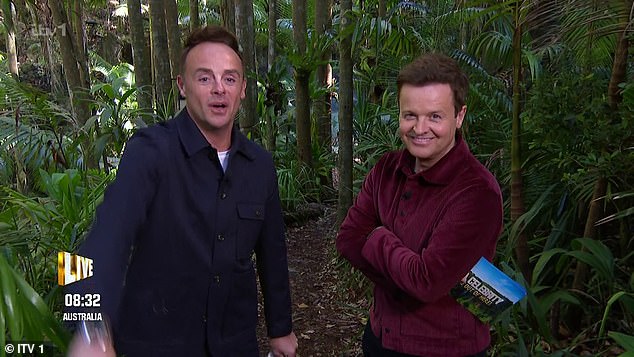 Ant McPartlin, 49, and Declan Donnelly, 50, were once again at the helm of the ITV show and put the celebrities through their paces for the first challenge