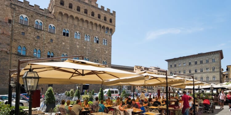 One of Europe’s prettiest cities to ban restaurants and bars having outdoor tables 