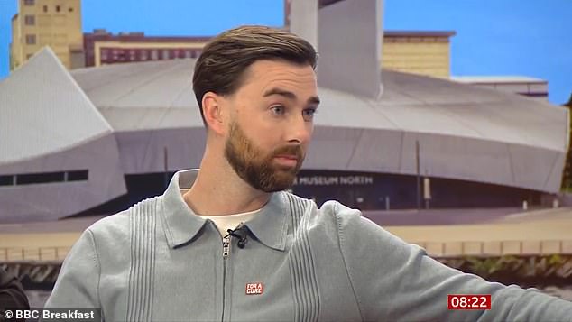 He said: 'That's the problem, no one tells you. My mum knows exactly who we are. Every time she sees all of us, she smiles, laughs, says "I love you", says "hello".'