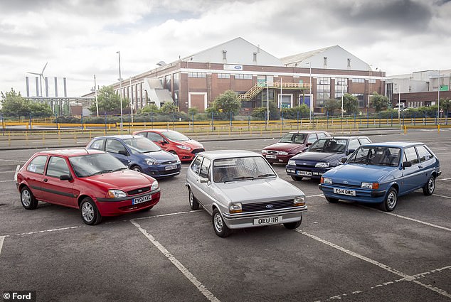 Some 4.8million Fiestas had been sold in the UK since it first arrived in 1976. There's still over 1.5million of them on our roads today
