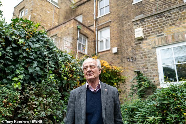Nik Hoexter, who has lived on the other side of the property for 40 years, says that he can constantly hear the sound of running water from his home