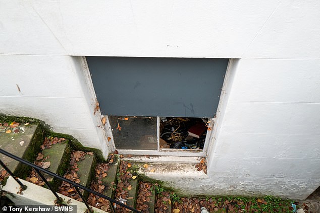 'The foxes breed in there and it is very loud. They are a nuisance. We have given up having lights in our garden because they just chew through them', said one neighbour