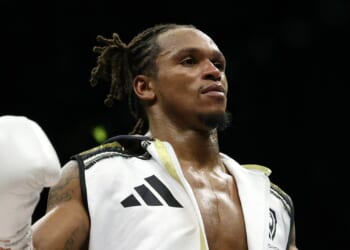 Who else is fighting with three world title bouts in store?