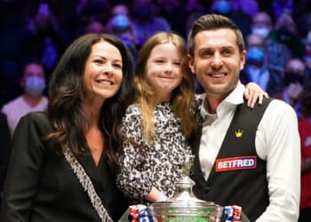 Mark Selby hopes his daughter, 11, doesn't find out how much money he earned for Champion of Champions triumph